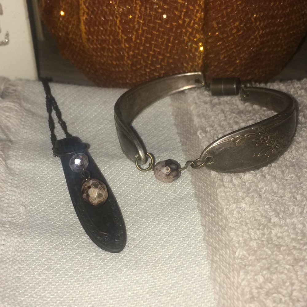 Antique vintage bracelet/necklace set